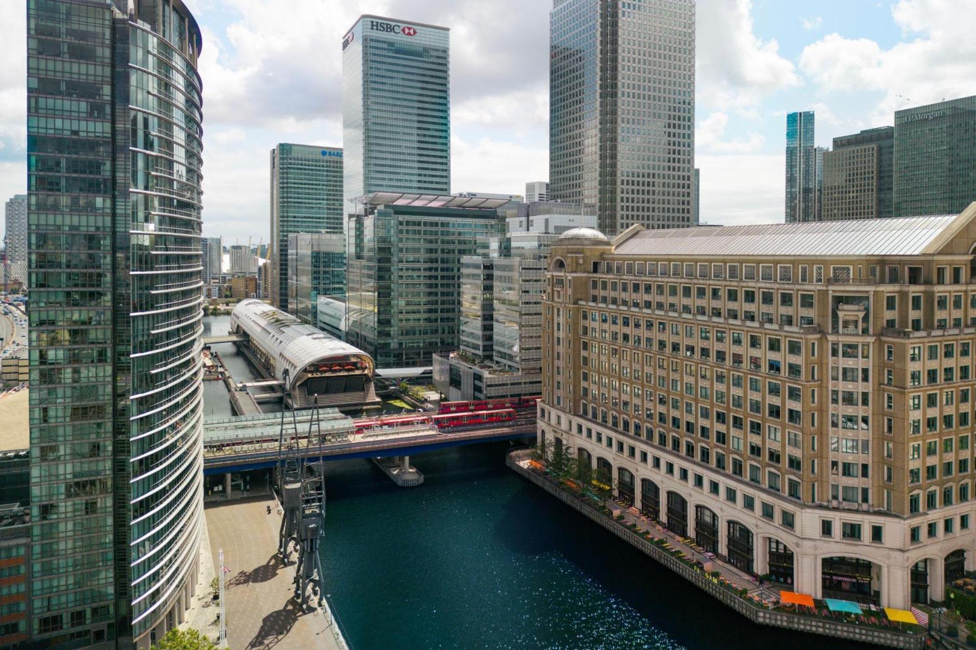 London Marriott Hotel Canary Wharf מראה חיצוני תמונה Canary Wharf